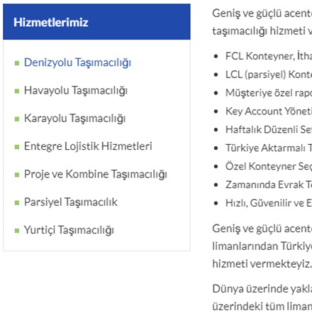 Çınaraltı Mangalbaşı Responsive Desktop Menu