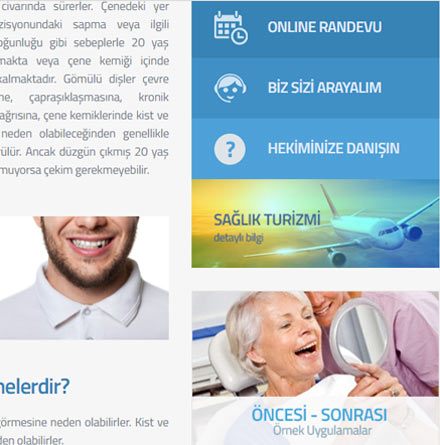 Radixdent Menu Site