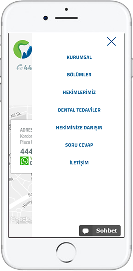 Radixdent Mobil Site Responsive